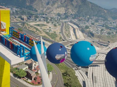 Wipeout stunt course challenge (Menyoo) 1