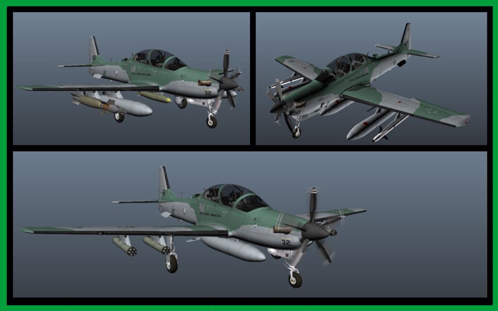 Embraer: A-29B Super Tucano (FAB) [Add-on] 1.3 Custom Weapom