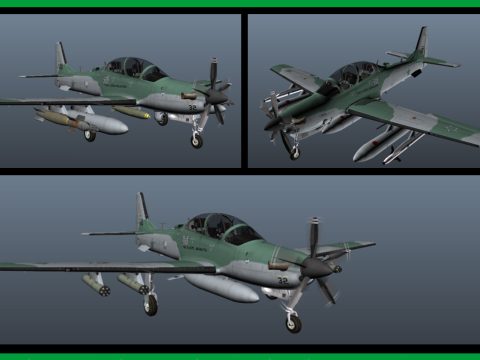 Embraer: A-29B Super Tucano (FAB) [Add-on] 1.3 Custom Weapom