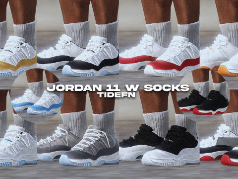 Air Jordan 11 Low w/ Socks for MP Male 1.0
