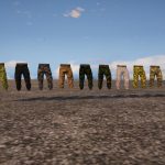 Army Pants Camo for MP Male 1.0