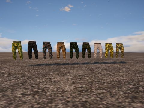 Army Pants Camo for MP Male 1.0
