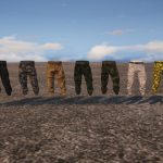 Army Pants Camo for MP Male 1.0