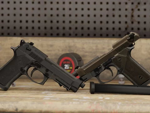 Beretta M9A3 [Replace / FiveM | Animated] 1.0