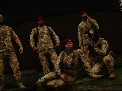 British Army MTP camo (Retexture) v3.0