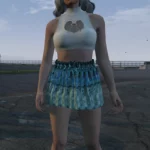 CD Pleated Skirt for MP Female 1.0