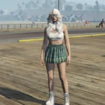CD Pleated Skirt for MP Female 1.0