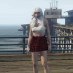 CD Pleated Skirt for MP Female 1.0