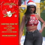 Christmas Cross Top for MP Female 1.0