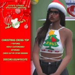 Christmas Cross Top for MP Female 1.0