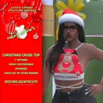Christmas Cross Top for MP Female 1.0