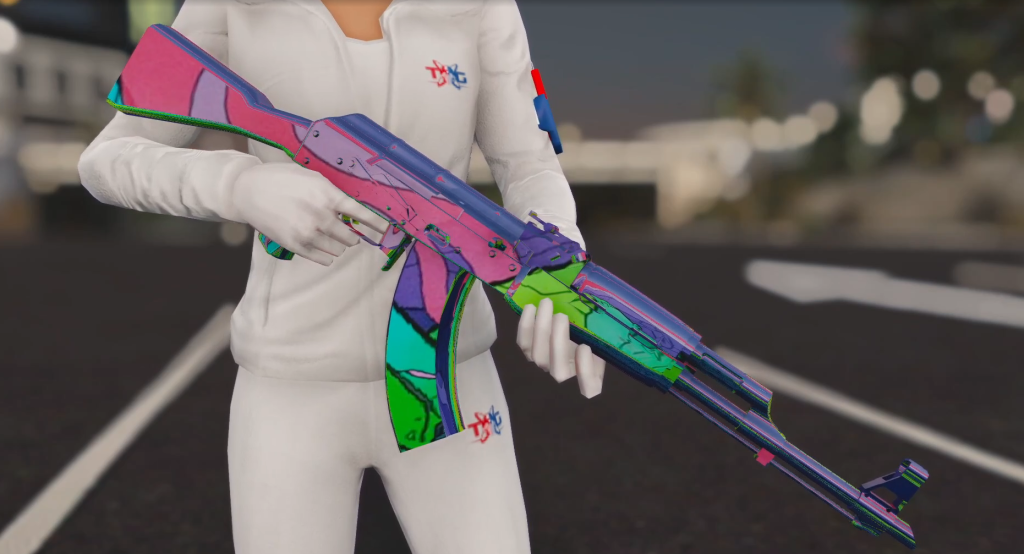 Chrome Pattern Ak47 v2.0