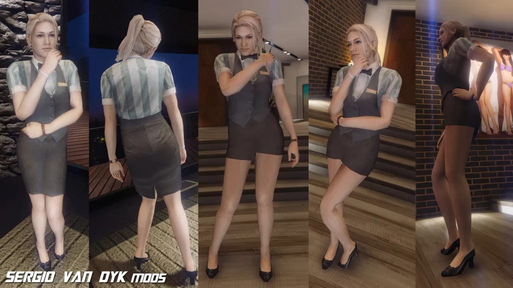 Cindy Lennox V - Normal & Thicc Mini Skirt [Add-On] 1.0