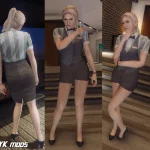 Cindy Lennox V - Normal & Thicc Mini Skirt [Add-On] 1.0