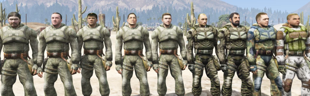 S.T.A.L.K.E.R. CoP - Characters 1.0