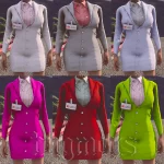 Doctor's Coat For MP Female 1.0
