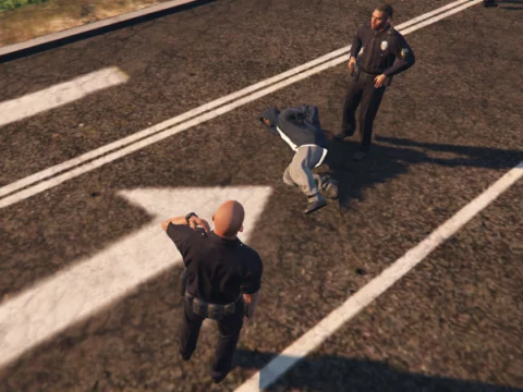 Cops Aresting Robbers [Menyoo] 0.1