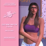 Cute Crop Top for MP Female 1
