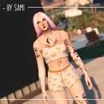 Cute Pajama Set for MP Female 1.0