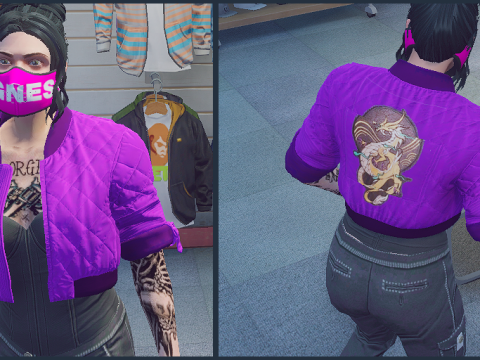 Akali K/DA crop bomber for MP Female 1.0
