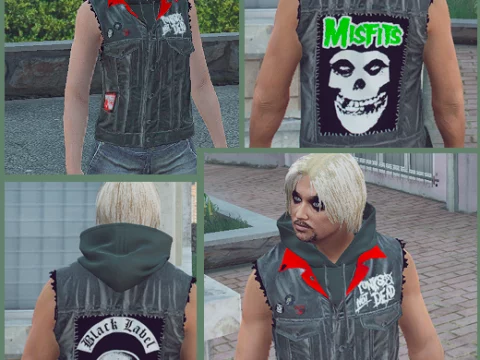 Denim Vest for MP Male and MP Female 1.0
