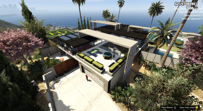 Design Mansion West Coast [Menyoo] 1.4 – GTA 5 mod