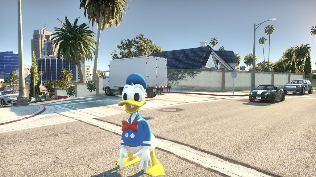 Donald duck [Add-On Ped] 1.0