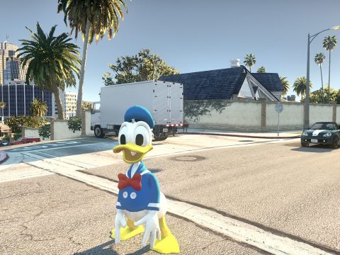 Donald duck [Add-On Ped] 1.0