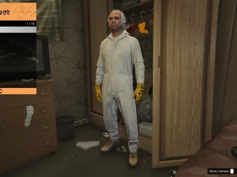 Dr. Emmett Brown skin for Trevor 1.0