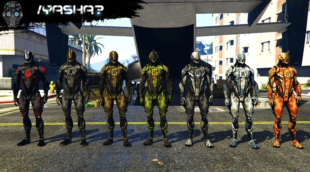 Excalibur Warframe [Add-On Ped] 1.0