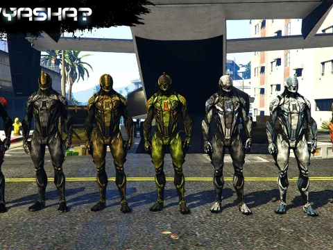Excalibur Warframe [Add-On Ped] 1.0