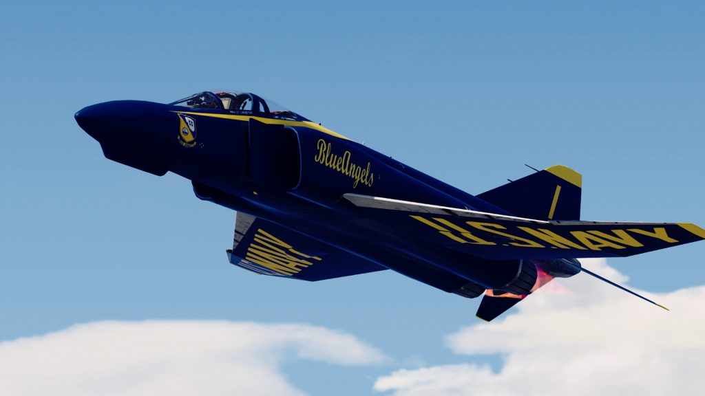 F-4 Phantom II Blue Angels US Navy Display Team [Add-on] 1.0