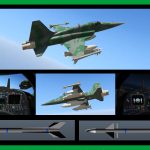 F-5EM [FAB] AddOn 1.0b Custom Weapons / Missiles 3D