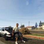 Franklin Fujiwara Tofu Shop AE86 Initial D Shirt 1.0