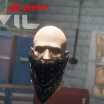 Gangster Bandana Under Nose v1
