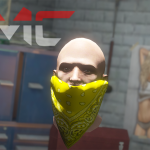 Gangster Bandana Under Nose v1