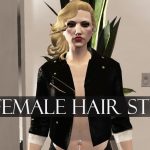 Hair styles for mpfemale part 2 w/belly piercing 1.1