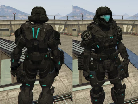 Halo 5 ODST Custom Body