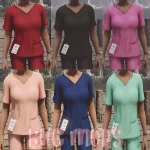 Hospital Scrubs for MP Female 1.0