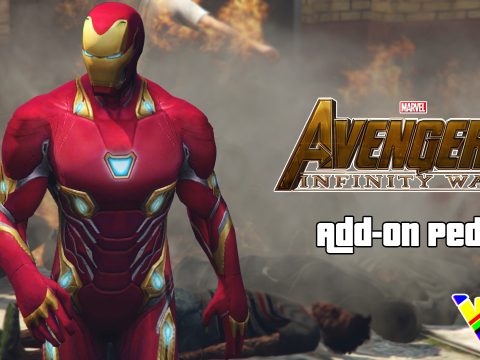 Iron Man MK 50 (Infinity War) [Add-On Ped] 1.0