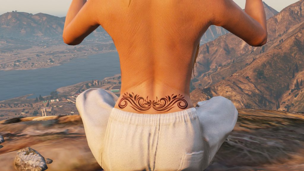 Lowerback Tribal2 Tattoo MP Female 1.0