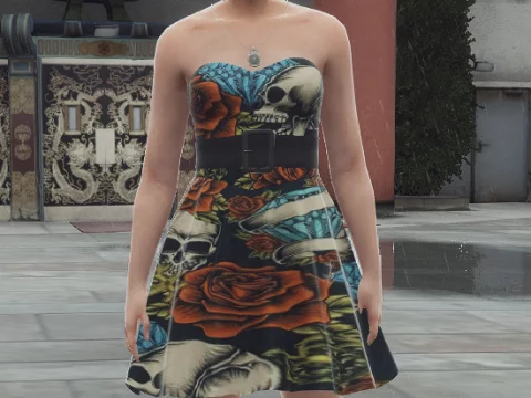 Matching Couple Outfit - Skulls & Diamond 1