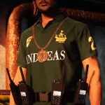 Mexican Cartel Los Zetas Gold Medal for MP Male 1.0