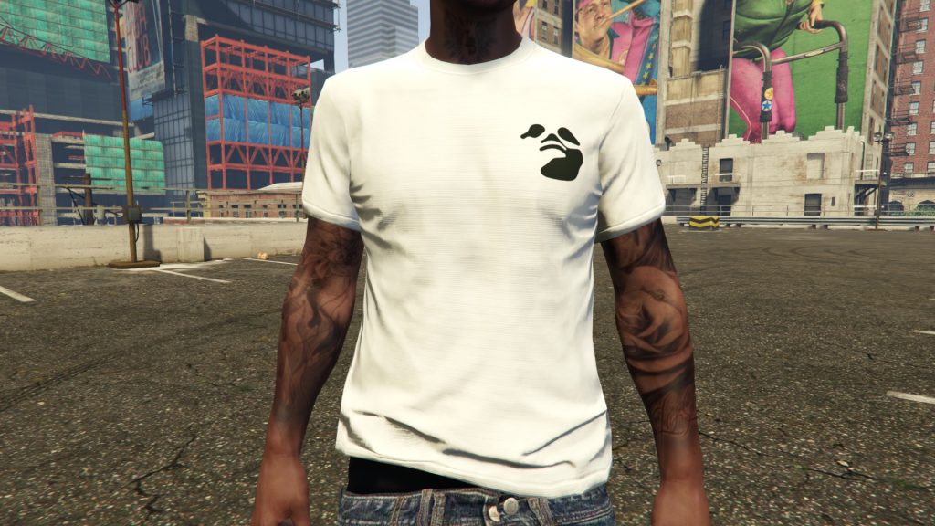 Off White T-shirts for MP Male V1.0