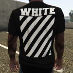 Off White T-shirts for MP Male V1.0