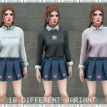 Olivia Top for MP Female 1.0