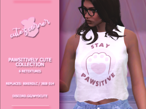 Pawsitively Cute Collection / Retextures for MP Female 1.0
