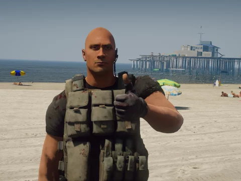 RE3 Dwayne Johnson