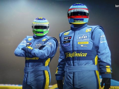 Renault F1 suit 2006 for MP Male 1.0