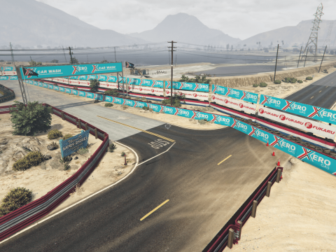 Sandy Shores Street Circuit (XML-YMAP) 1.0